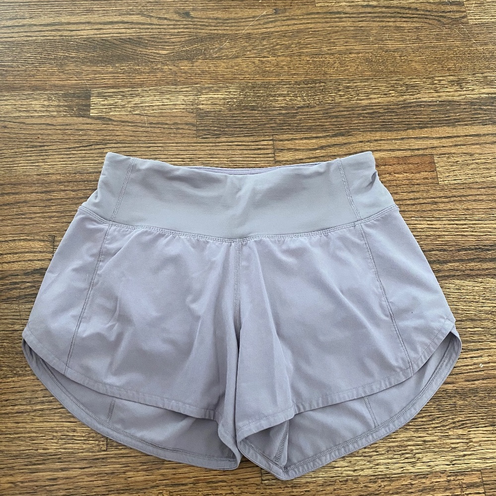 Lululemon violet verbana shorts